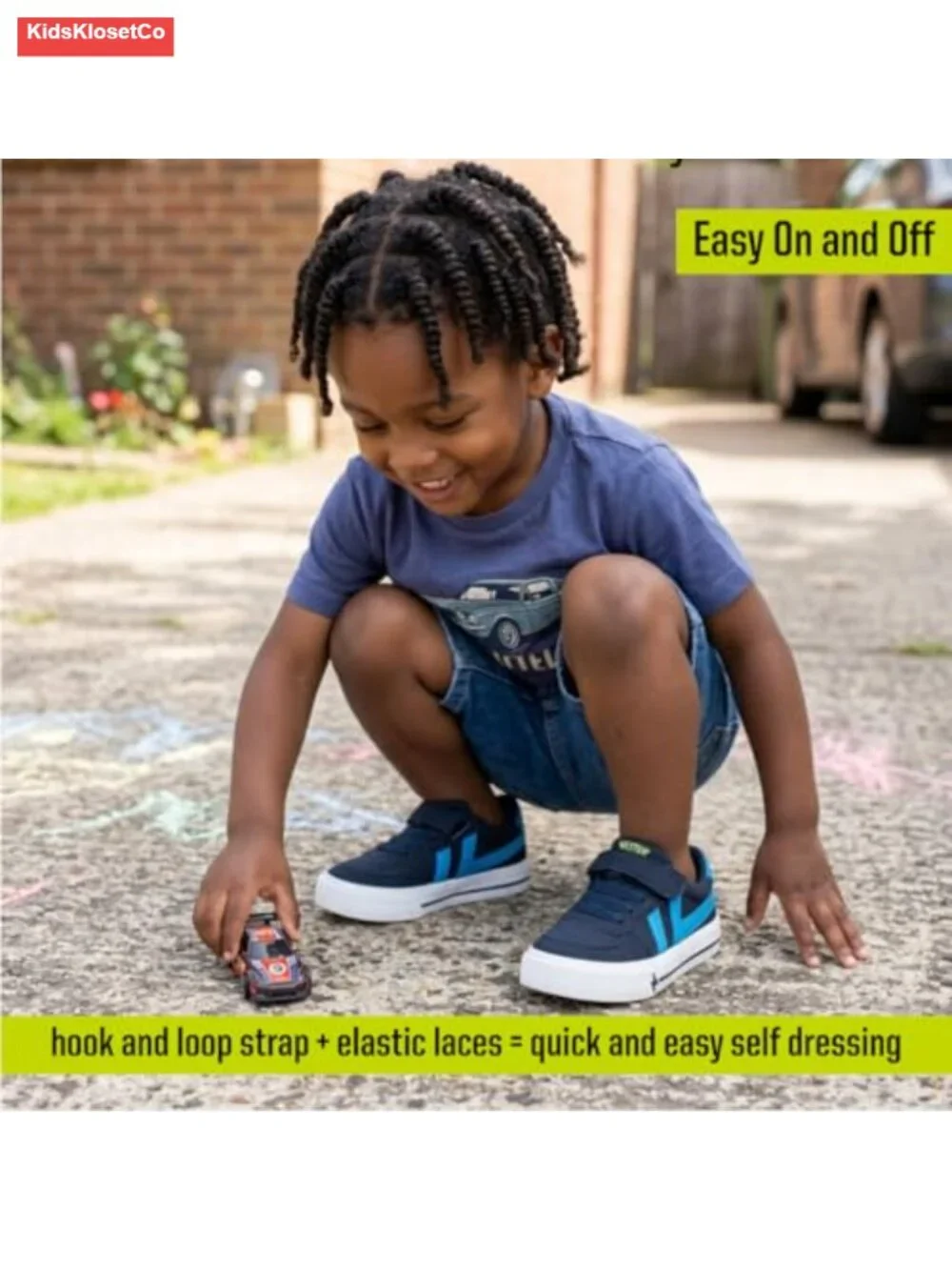 Toddler Little Kid Athletic Sneakers Breathable Mesh Hook-and-Loop PU Leather